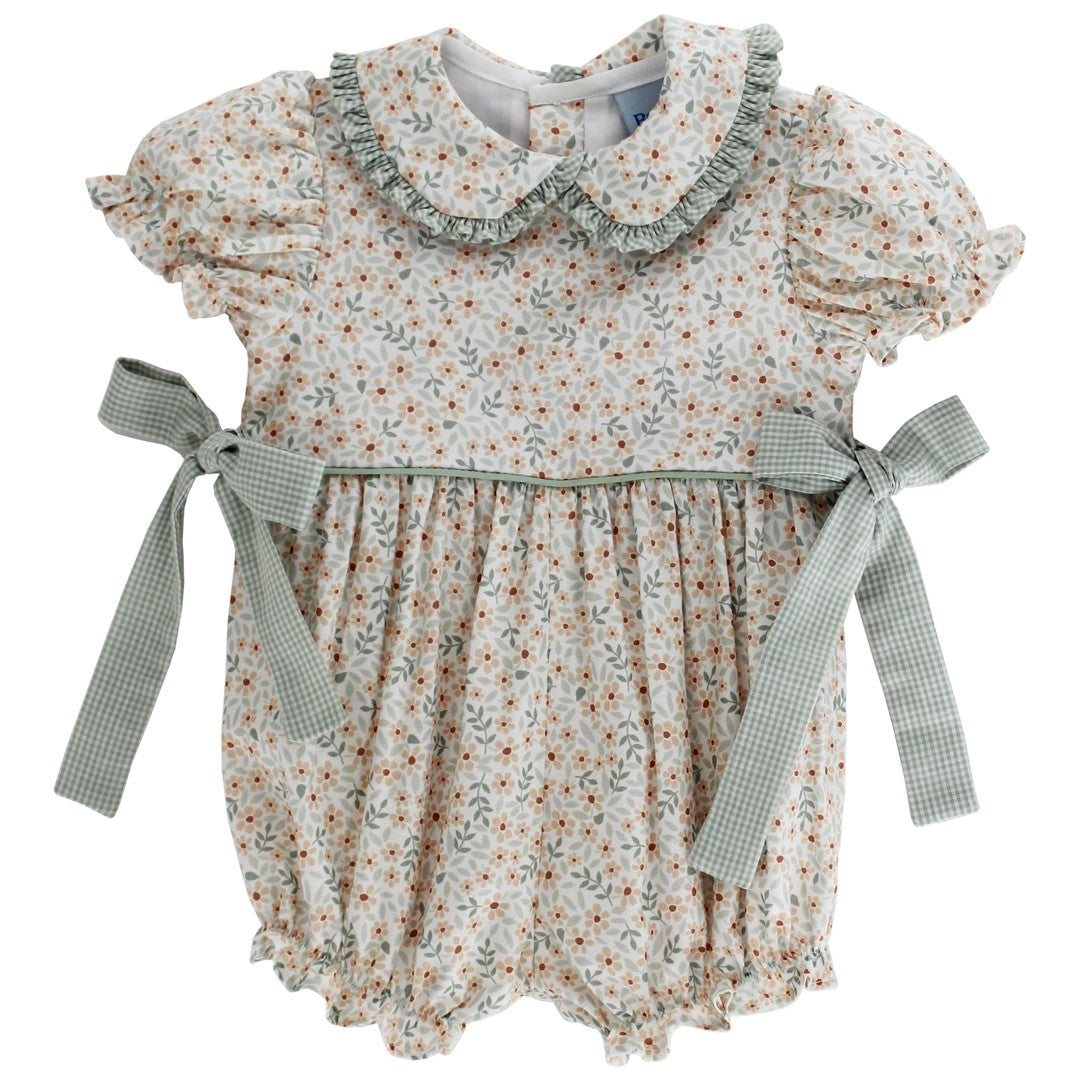 Autumn Blooms Romper Short