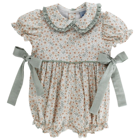 Autumn Blooms Romper Short