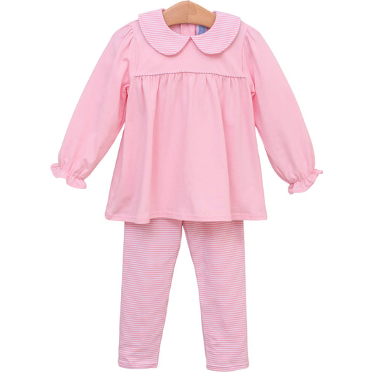 Abigail Pants Set - Light Pink